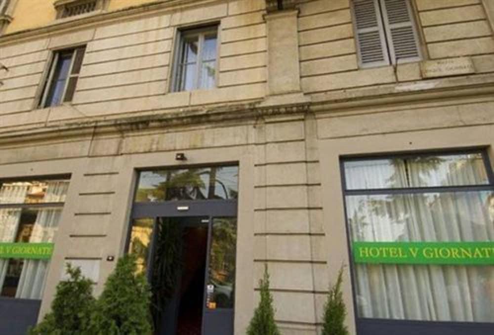 Hotel Cinque Giornate Milan Bagian luar foto